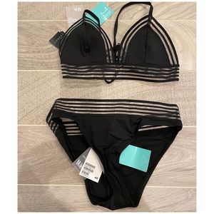 Women’s black bikini